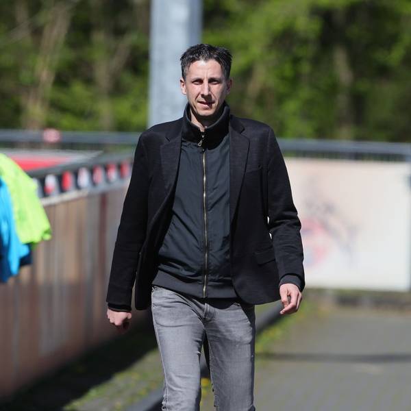 FC-Geschäftsführer Christian Keller am Geißbockheim