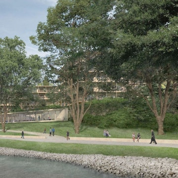 Bauprojekt am Wasser