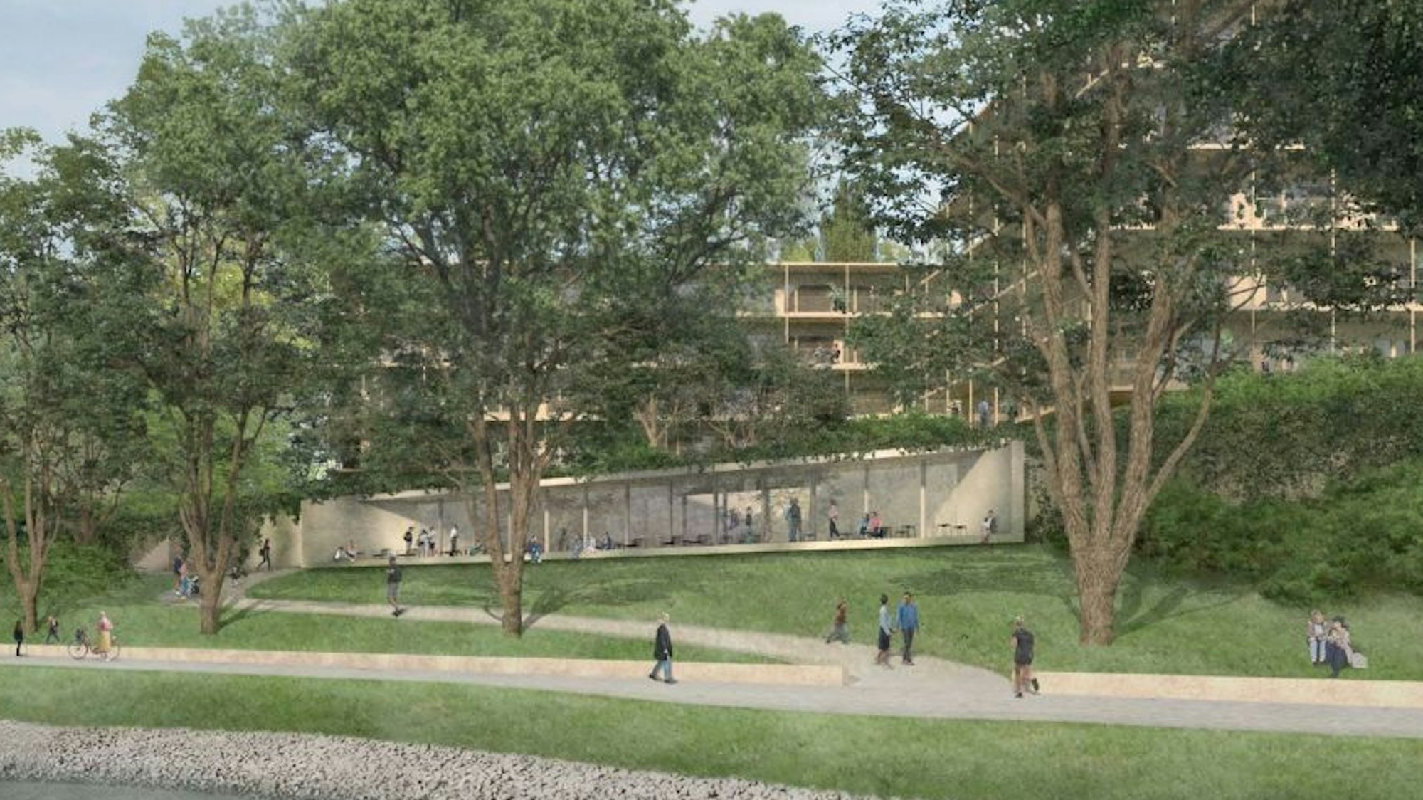 Bauprojekt am Wasser