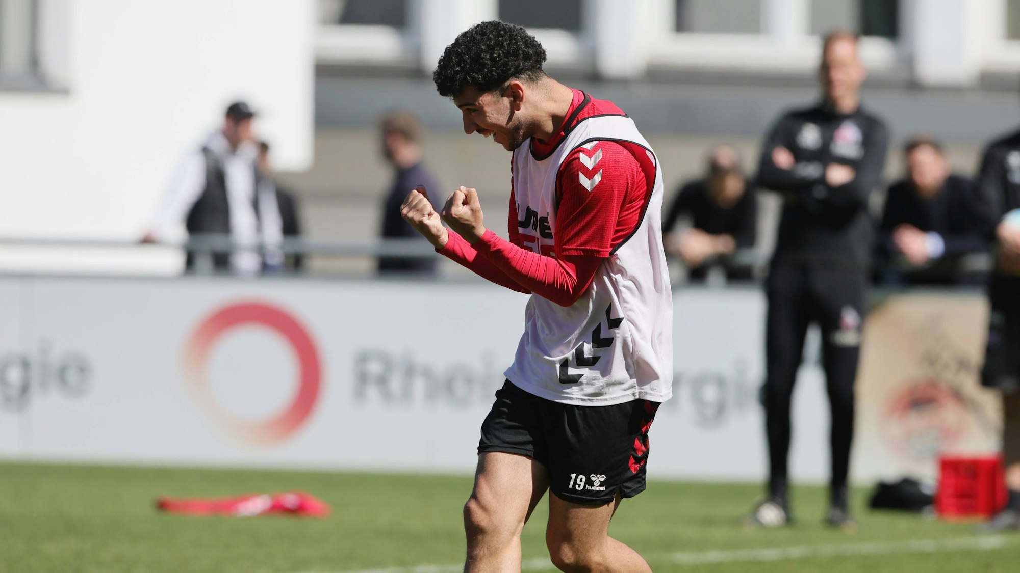 Ist im FC-Training voll dabei: Dimitrios Limnios