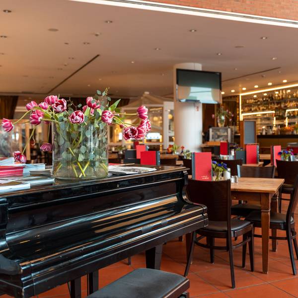 Blick ins Café im Museum Ludwig