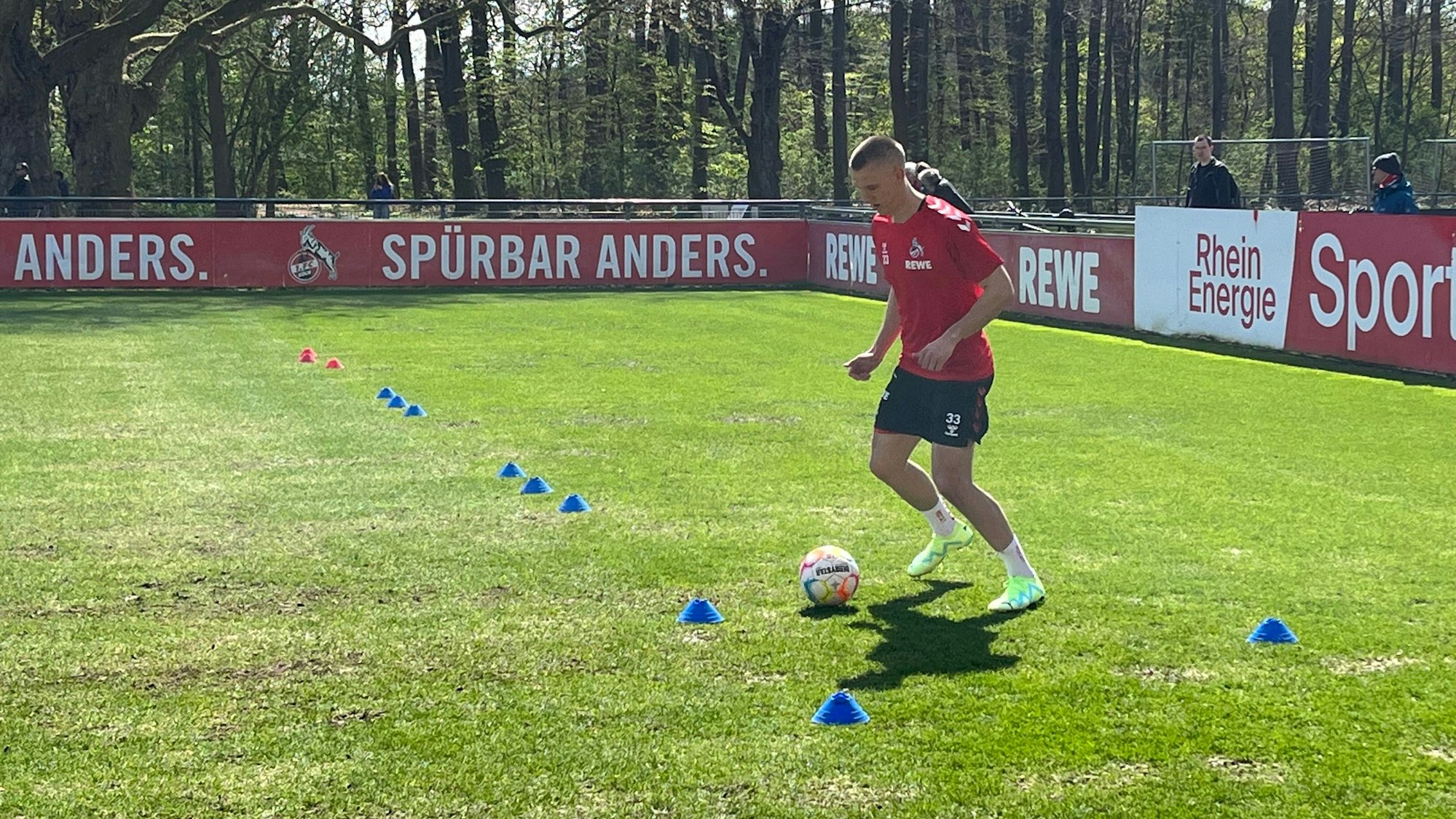 Florian Dietz im Training