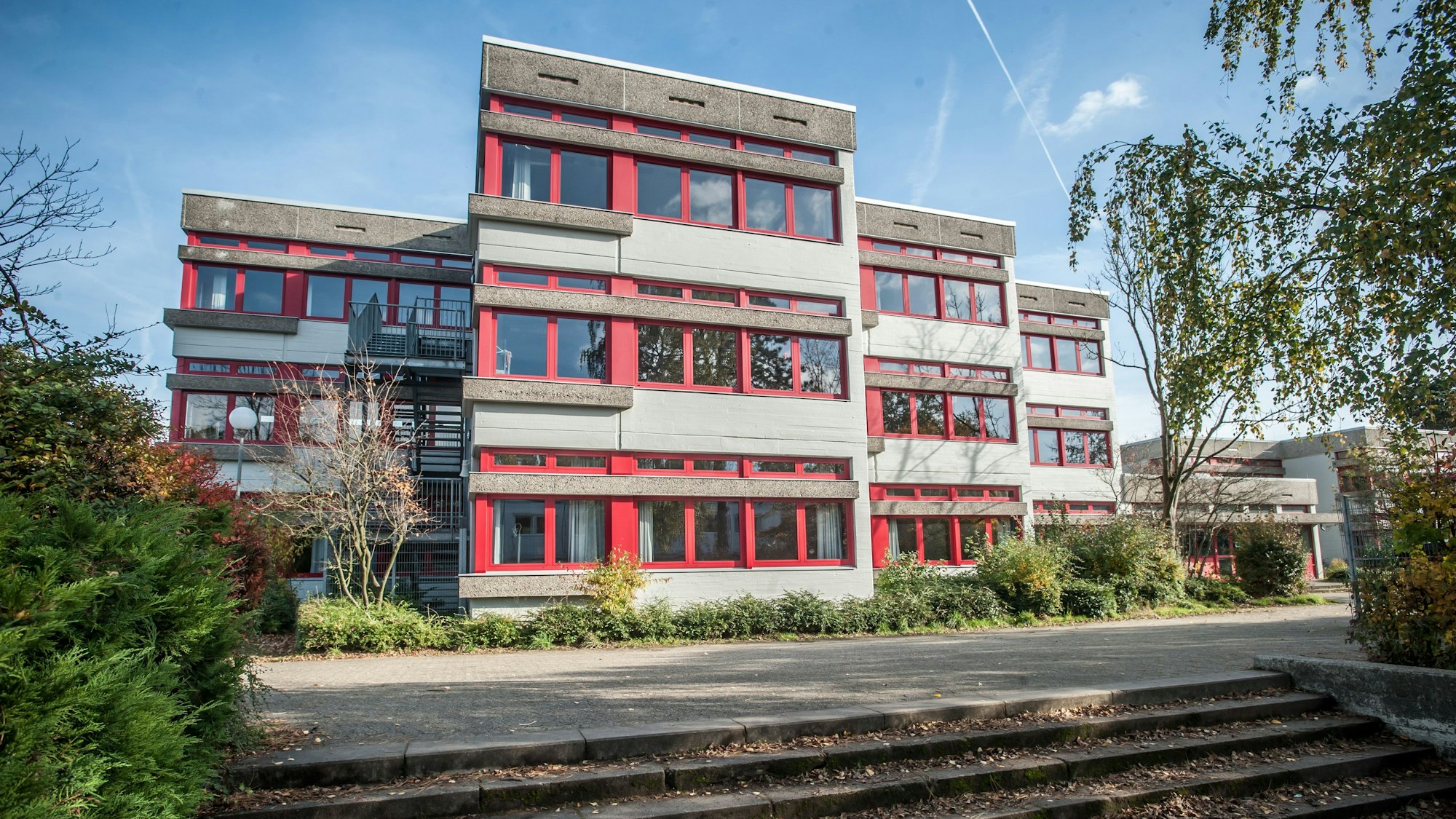 Das Freiherr-vom-Stein-Gymnasium in Leverkusen.