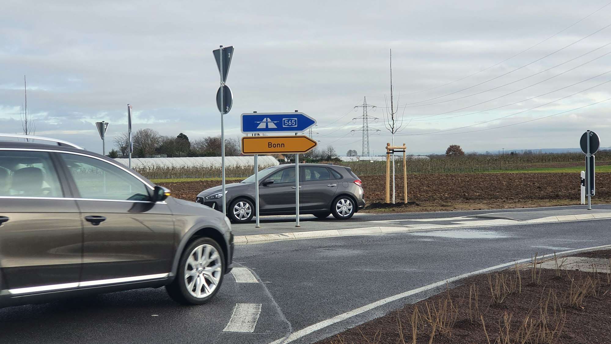 Es ist die Fortsetzung der Ortsumgehung L269n zwischen Markstraße und Südstraße zu sehen.