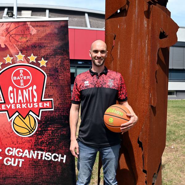 28.07.2022, Basketball-Bayer Giants Leverkusen
Henrik Fronda (Vorstand Finanzen/Geschäftsführer)
Foto: Uli Herhaus