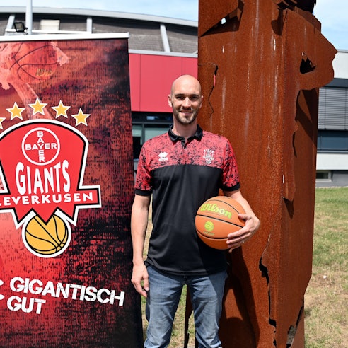 28.07.2022, Basketball-Bayer Giants Leverkusen
Henrik Fronda (Vorstand Finanzen/Geschäftsführer)
Foto: Uli Herhaus