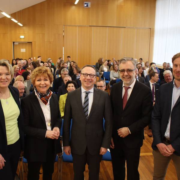 Die Referenten waren (v.l.): Birgit Wunderlich, Barbara Havliza, Benjamin Limbach, Alexander Meyer und Christoph Hebbecker.