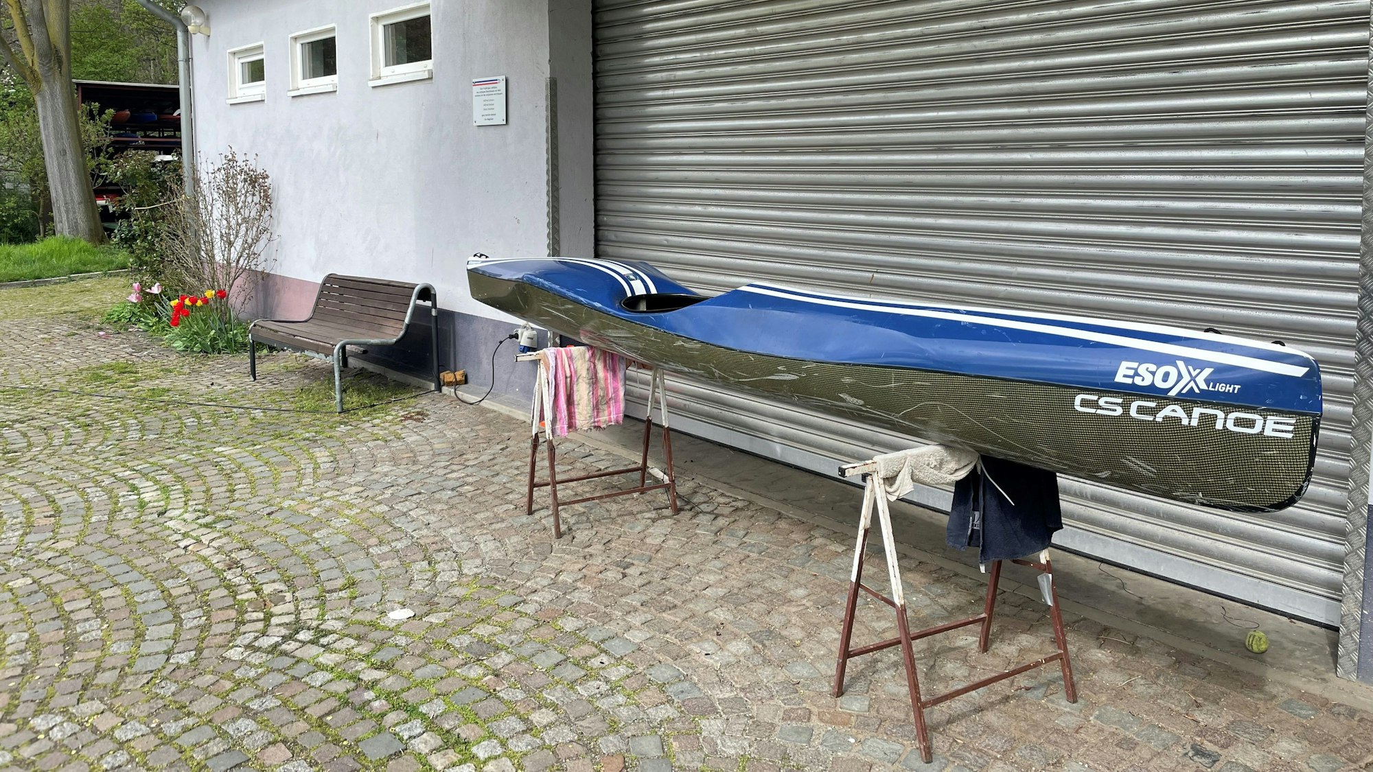 Eines von Marlenes Booten.