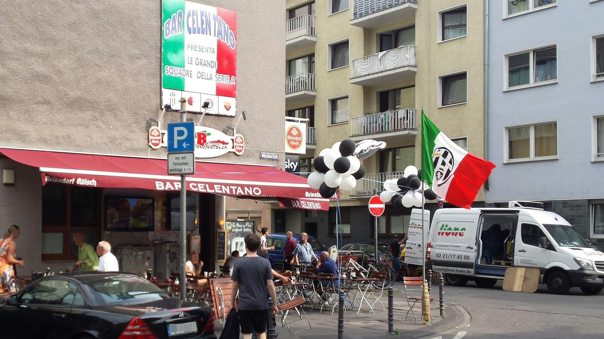Die Bar Trattoria Celentano im Agnesviertel