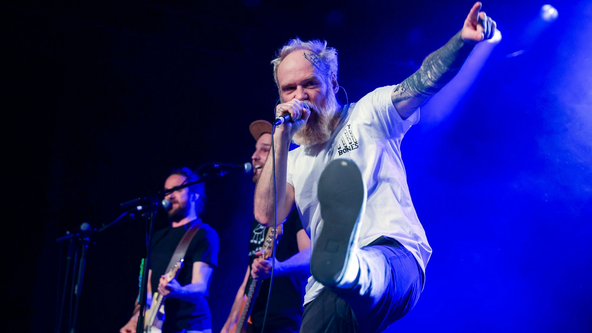 20.04.2023, Köln: Konzert der Punkrockband Team Scheiße in der Kantine in Köln.
Foto: Michael Bause