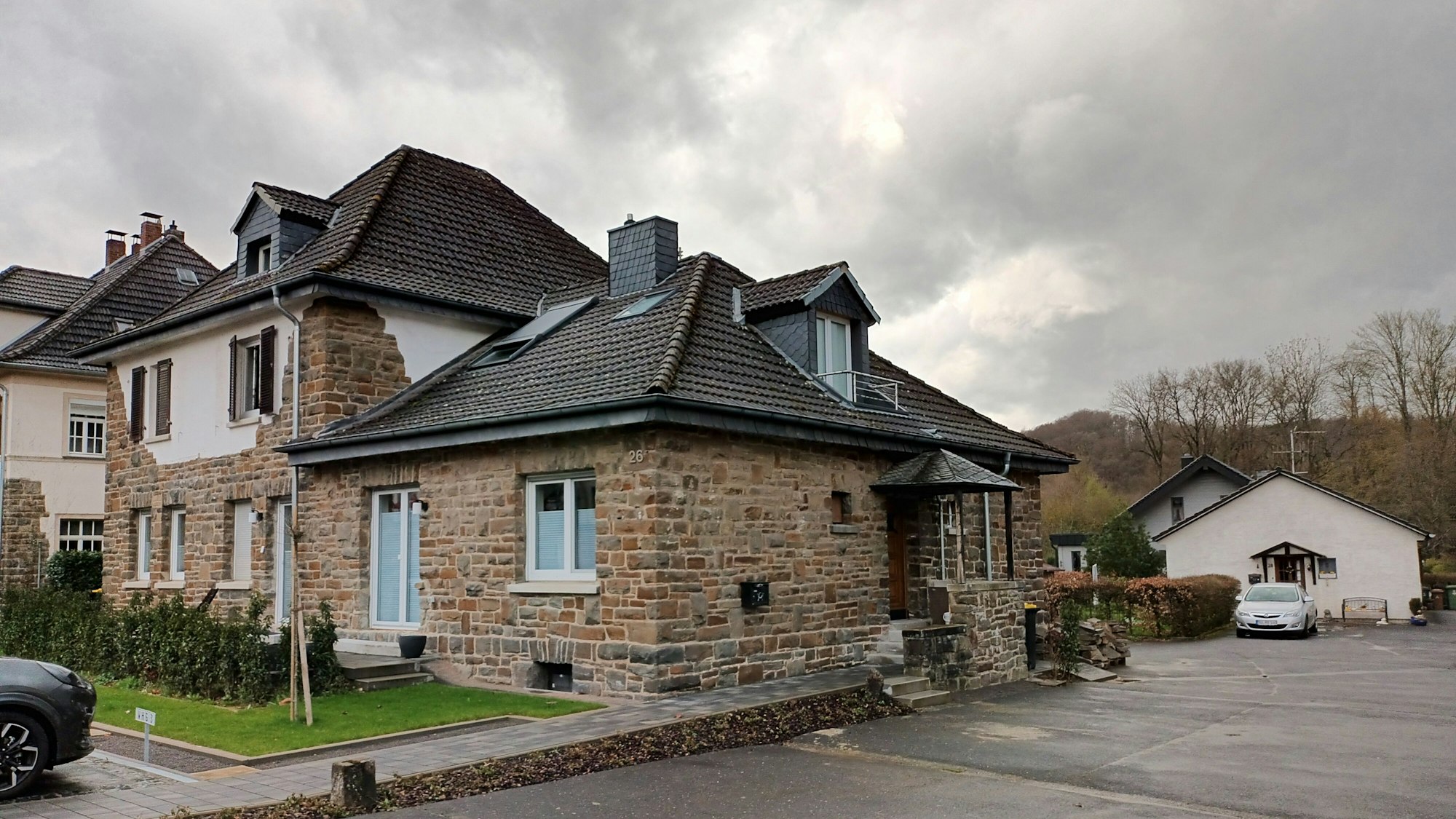 Das historische Rathaus in Wahlscheid.