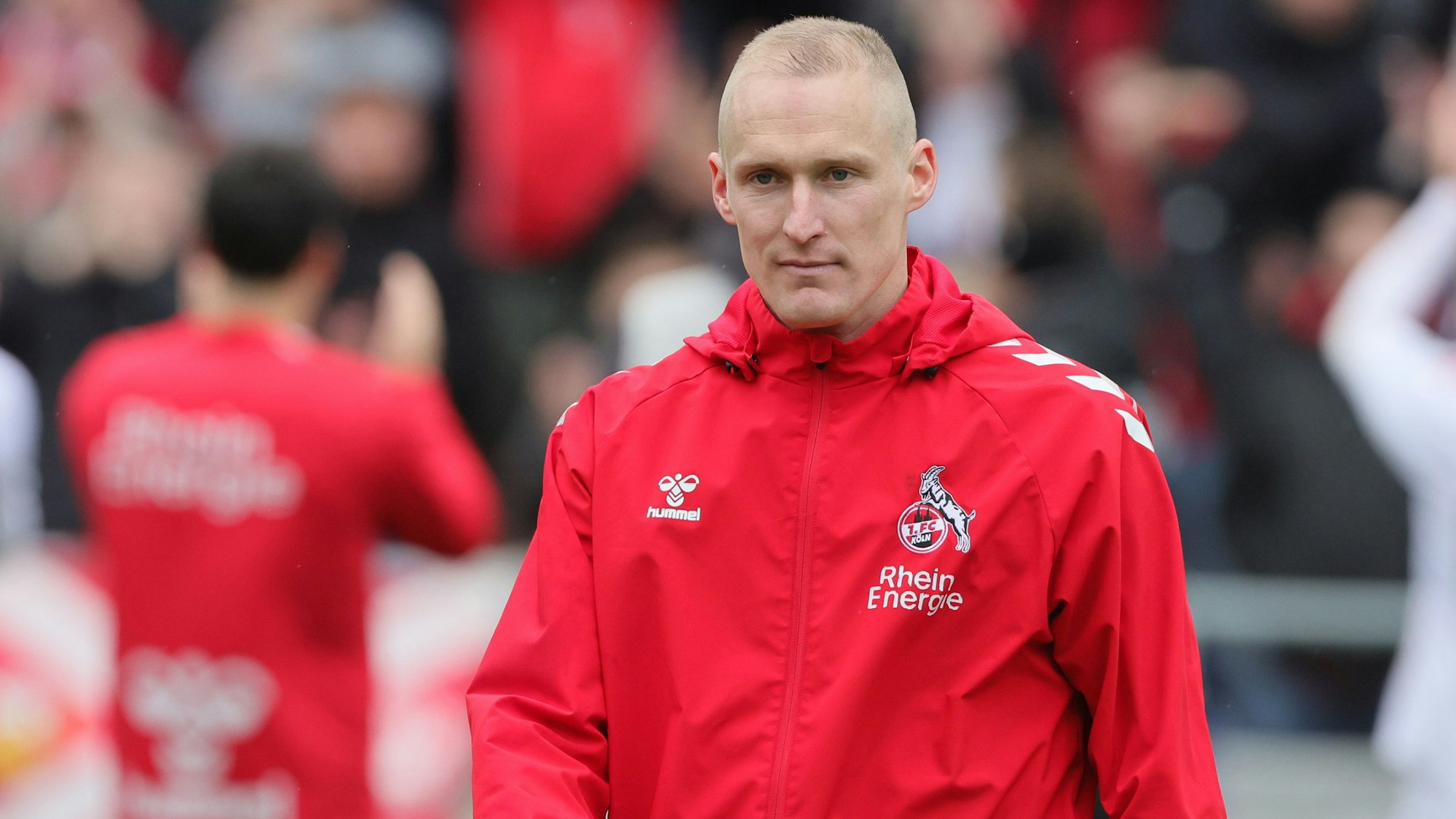 1.FC Köln U21 vs. SC Wiedenbrück, Regionalliga West, Saison 2022/23, Thomas Kraus (1. FC Köln), 01.04.2023, Bild: Herbert Bucco