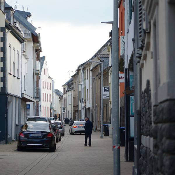 Die Bischofstraße in Euskirchen.