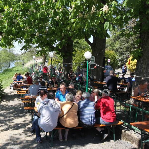 Biergarten Sieglinde in Hennef.