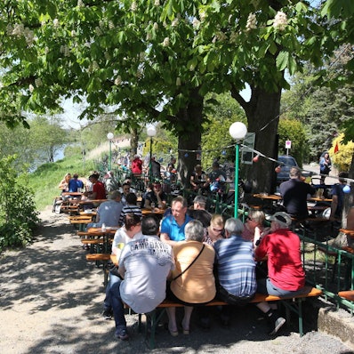 Biergarten Sieglinde in Hennef.