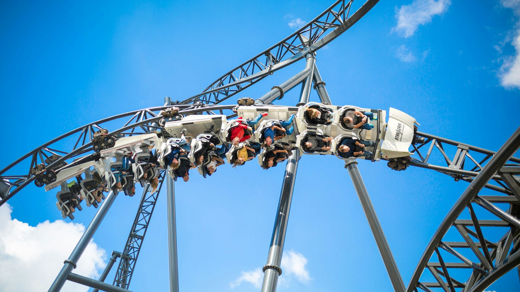 Startrek-Achterbahn im Moviepark Bottrop