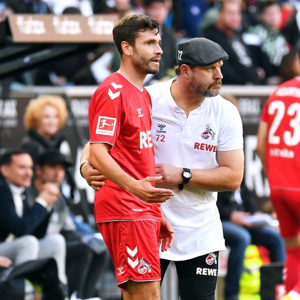 Jonas Hector mit Steffen Baumgart