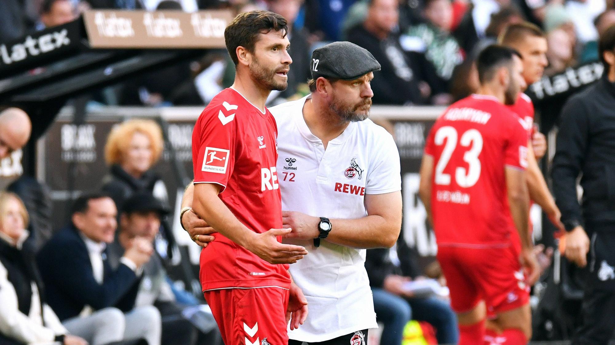 Jonas Hector mit Steffen Baumgart
