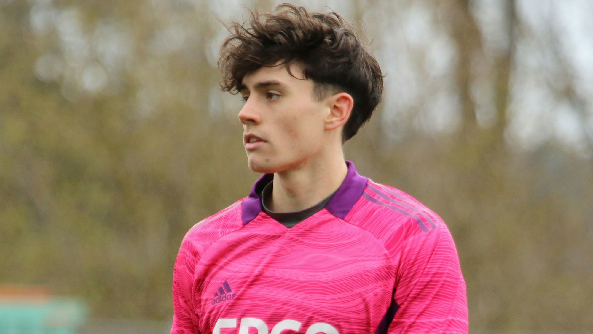 Eigentlich in der A-Jugend: Torwart David Hermes.