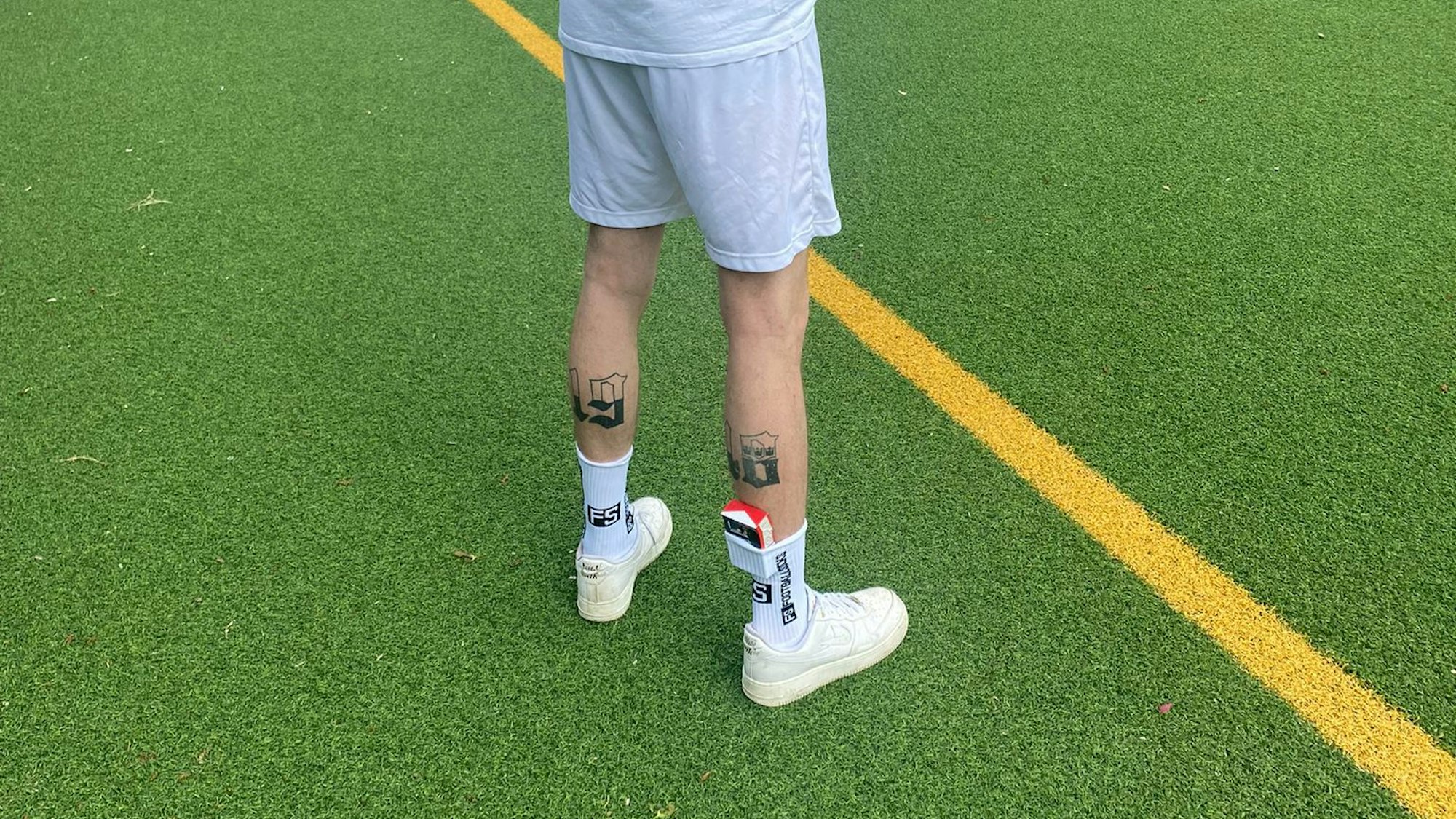 Die Zigaretten immer in Reichweite: Schwarz-Weiß-Stürmer Gordon Wolff