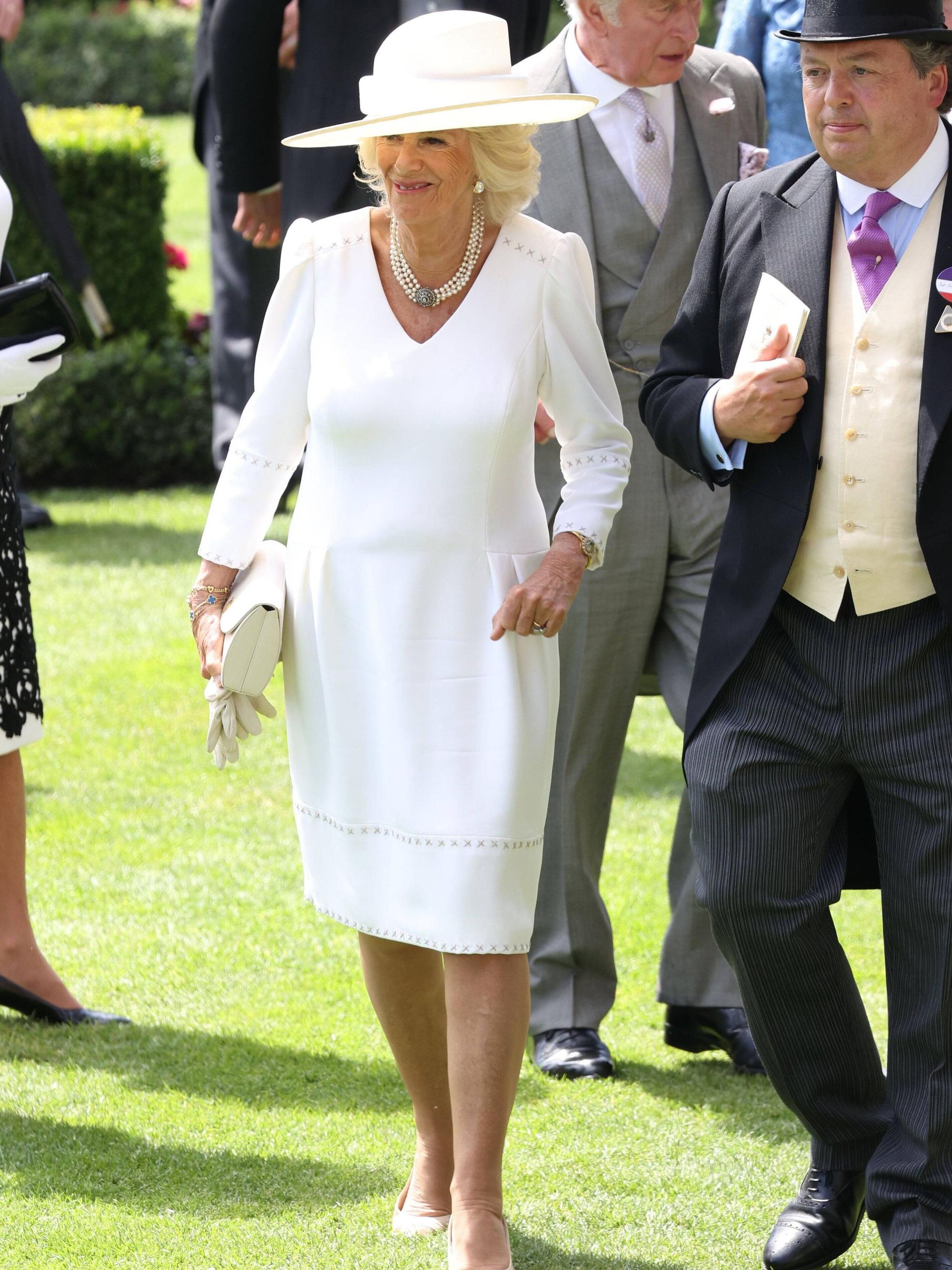Camilla Parker Bowles beim Royal Ascot 2022.