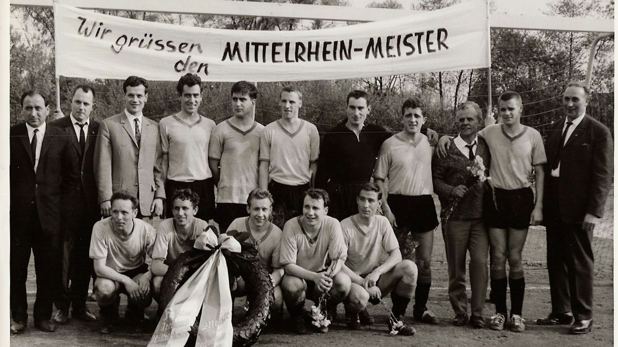 Die Fußballmannschaft des SV Schlebusch 1965