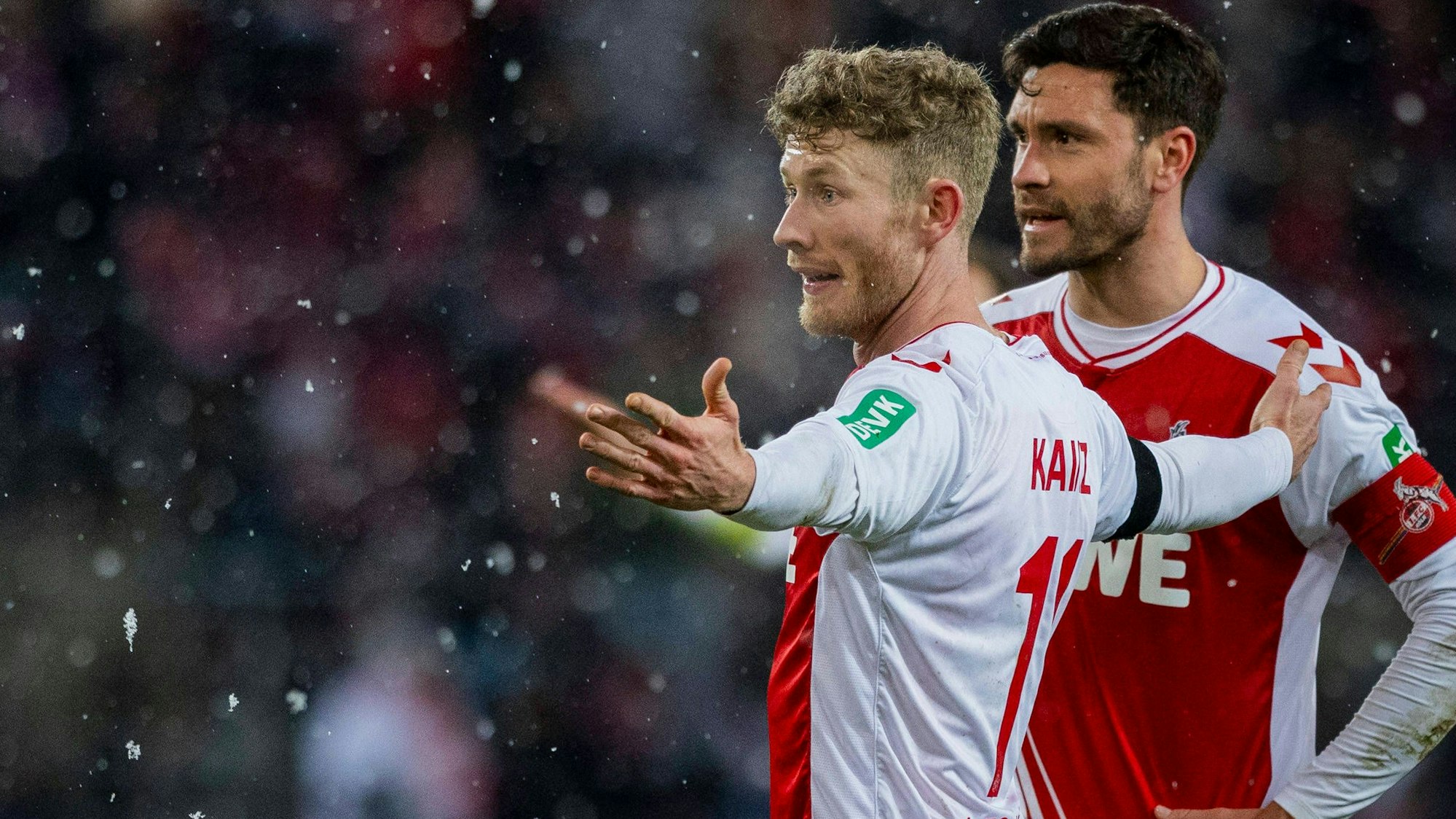 Noch stehen Florian Kainz und Jonas Hector gemeinsam auf dem Platz, von der kommenden Saison an muss Kainz einen größeren Teil der Verantwortung tragen.