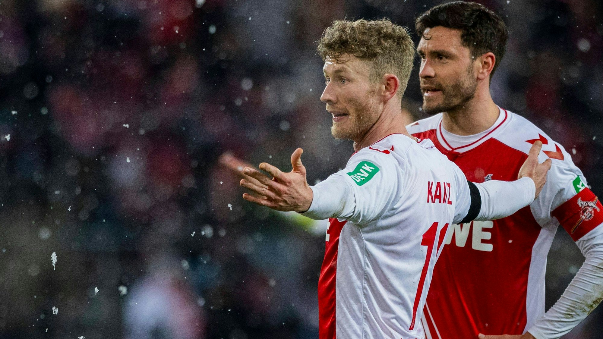 Noch stehen Florian Kainz und Jonas Hector gemeinsam auf dem Platz, von der kommenden Saison an muss Kainz einen größeren Teil der Verantwortung tragen.