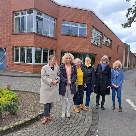 Die Verantwortlichen der JVA Siegburg und des SKM Rhein-Sieg