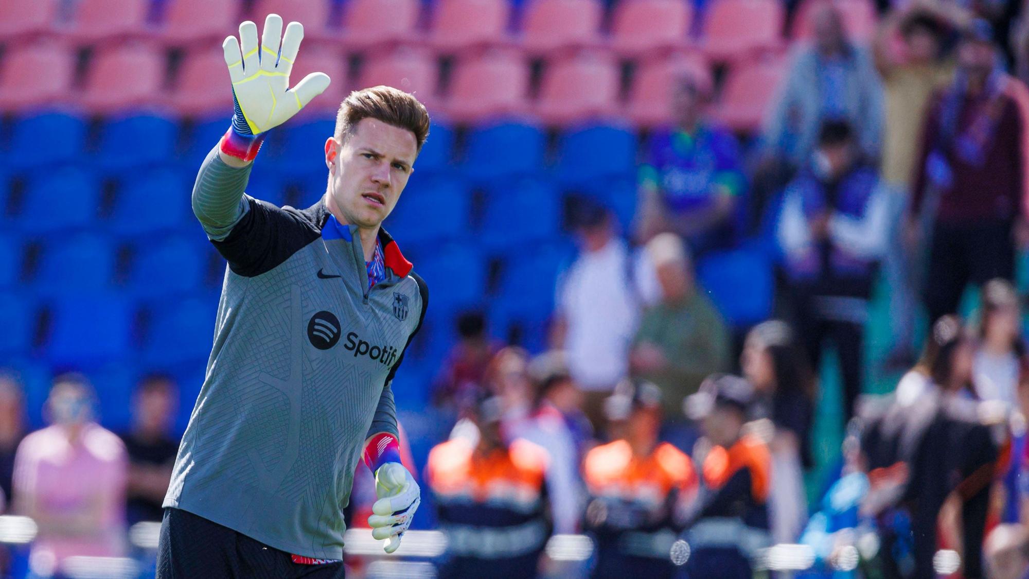 Erst neun Gegentreffer in dieser Saison kassiert: Marc-André ter Stegen.