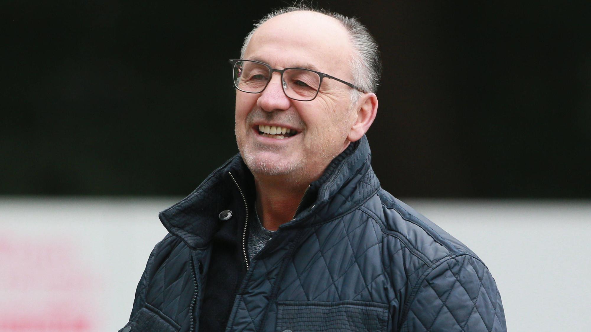 1.FC Köln U21, U 21 vs. RW Oberhausen, Regionalliga West, unter den Zuschauern: Jürgen Kohler, 18.10.2020, *** Sport 1 FC Köln U21 vs RW Oberhausen, Regionalliga West, among the spectators Jürgen Kohler, 18 10 2020,