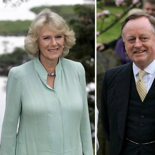Die Kombo zeigt Herzogin Camilla (Archivfoto vom 24.11.2007) und ihren früheren Ehemann Andrew Parker Bowles (Archivfoto vom 06.05.2006).