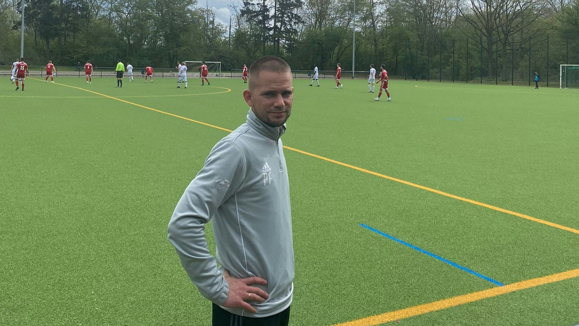 Patrick Frere, Trainer von Schwarz-Weiß Köln III