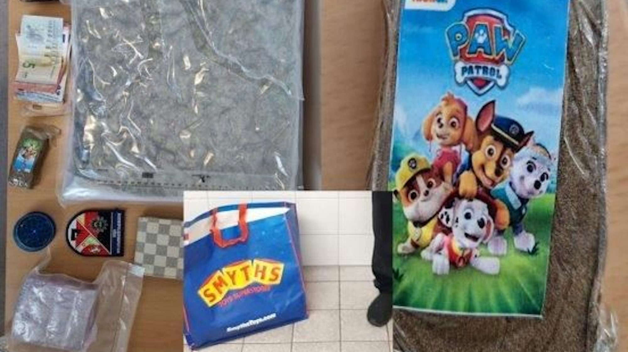 Sichergestellte Drogen