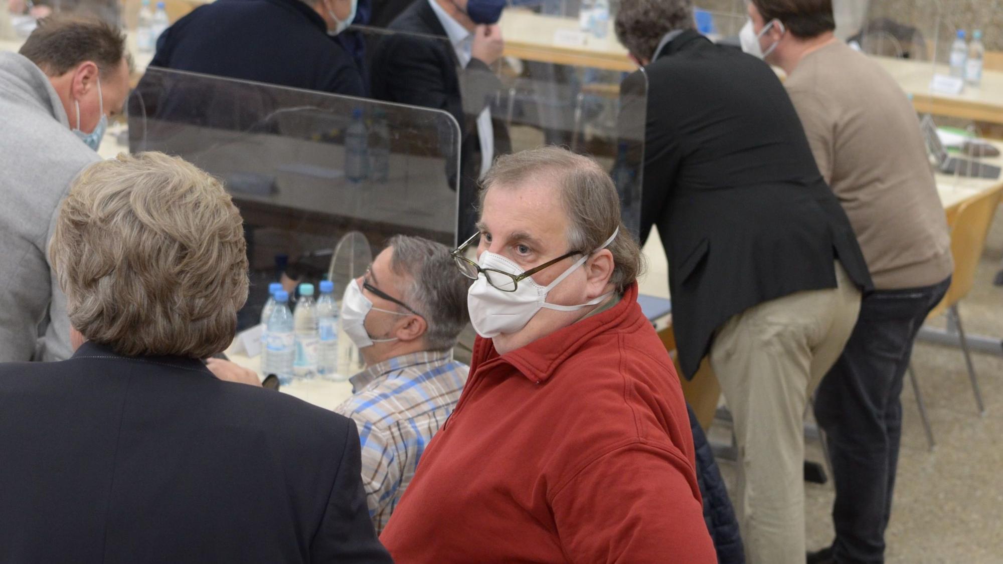 Guido Bachem in einer Sitzung des Euskirchener Stadtrats.
