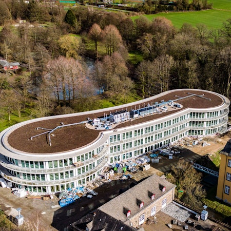 Die künftige Schlossklinik Heiligenhoven.