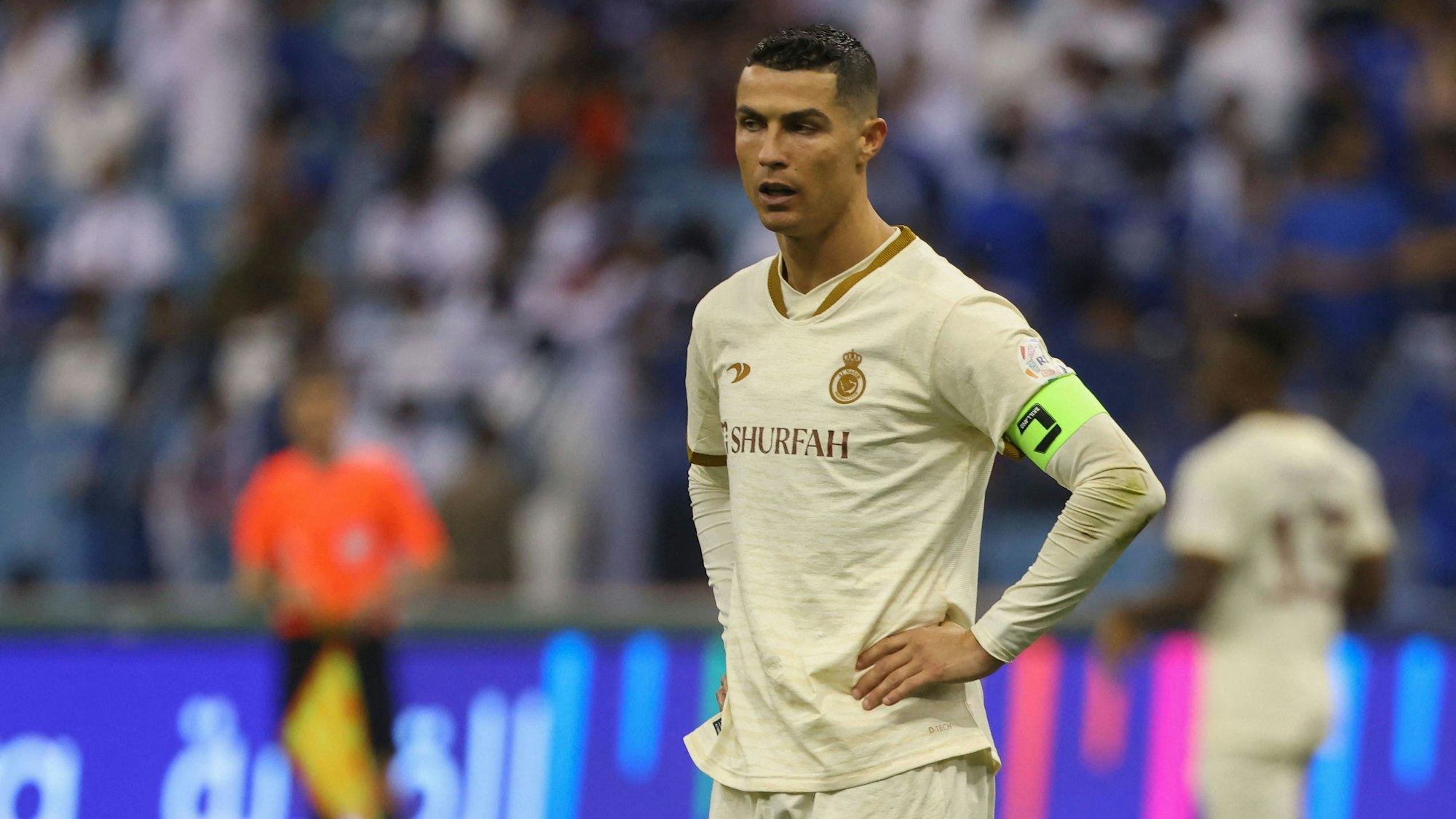 Cristiano Ronaldo im Trikot von Al-Nassr.