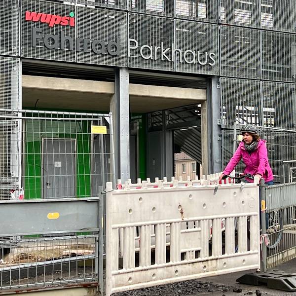 Das Wupsi-Fahrrad-Parkhaus Opladen