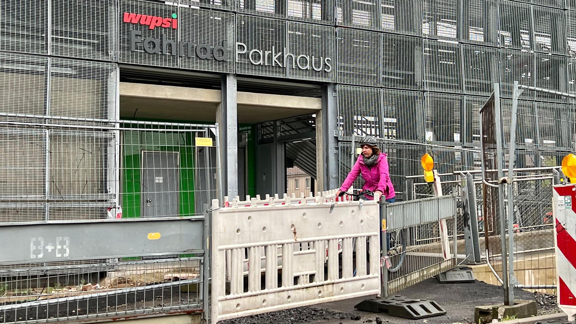 Das Wupsi-Fahrrad-Parkhaus Opladen