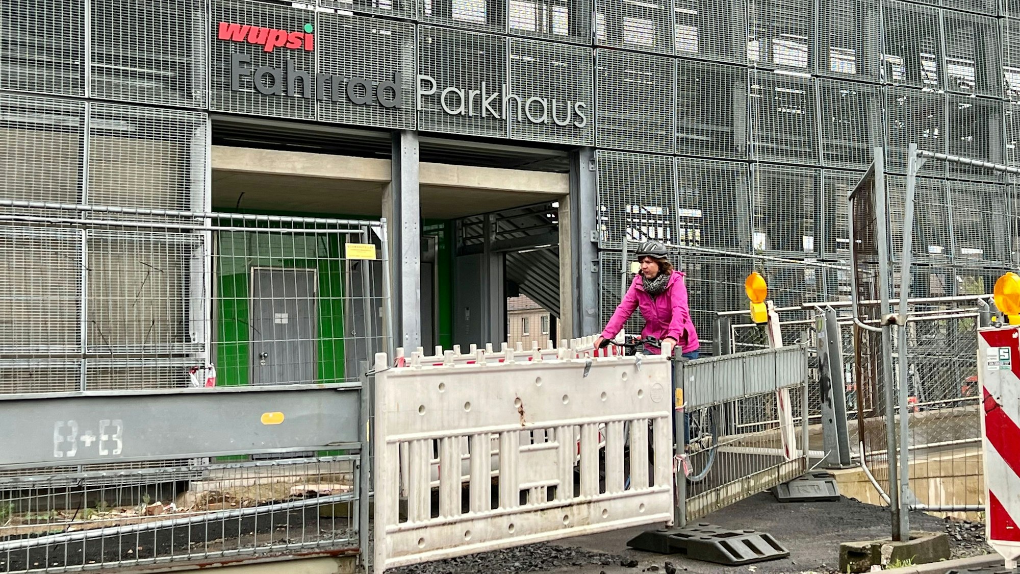 Das Wupsi-Fahrrad-Parkhaus Opladen