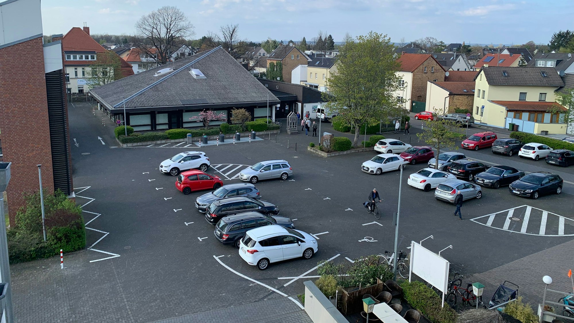 Zentrum von Hangelar