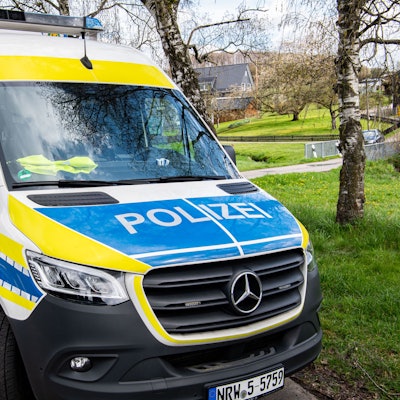 Eine Polizeikontrolle