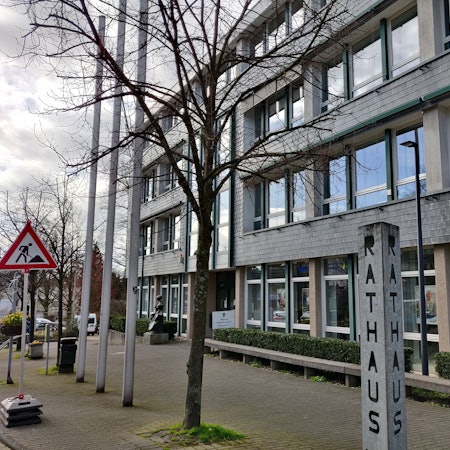 Das Rathaus in Burscheid