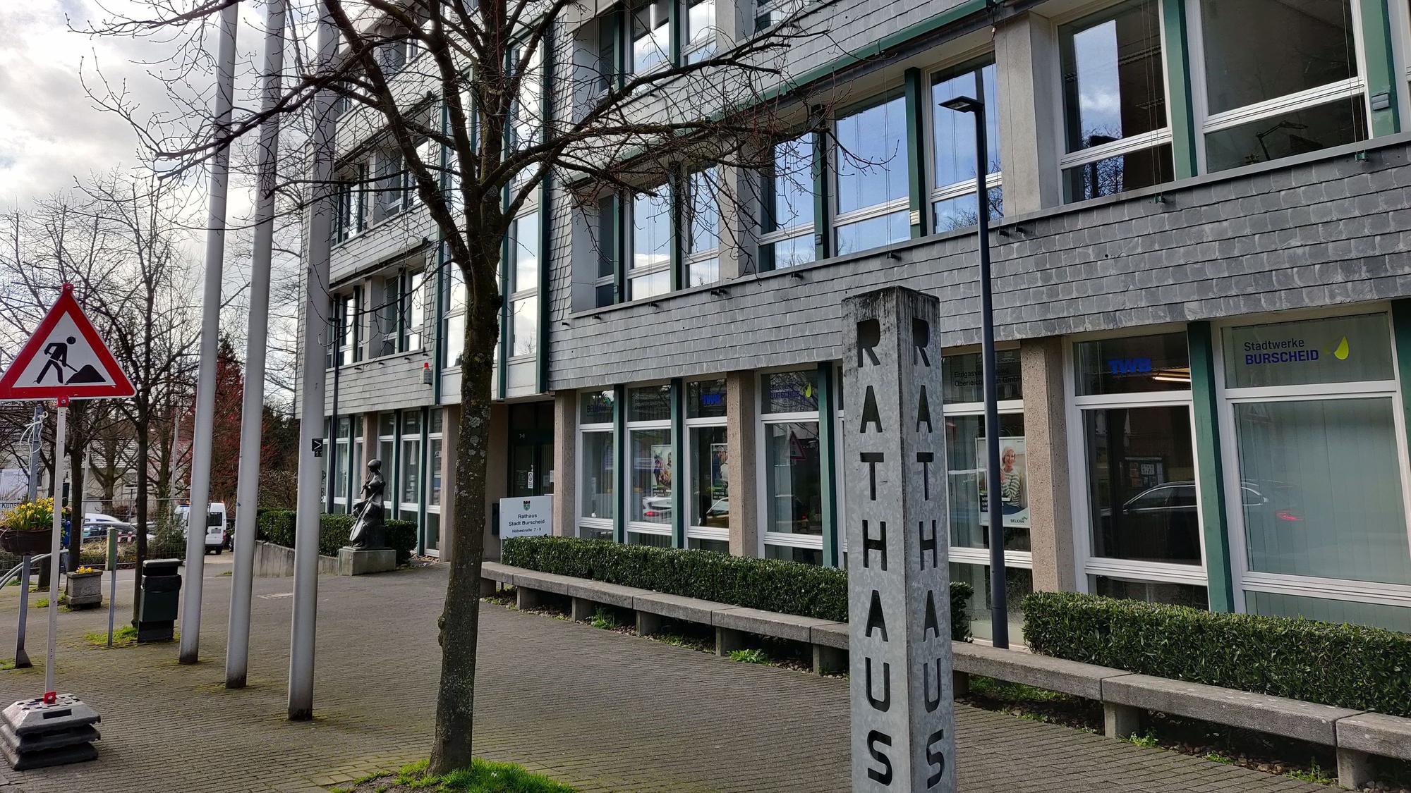 Das Rathaus in Burscheid