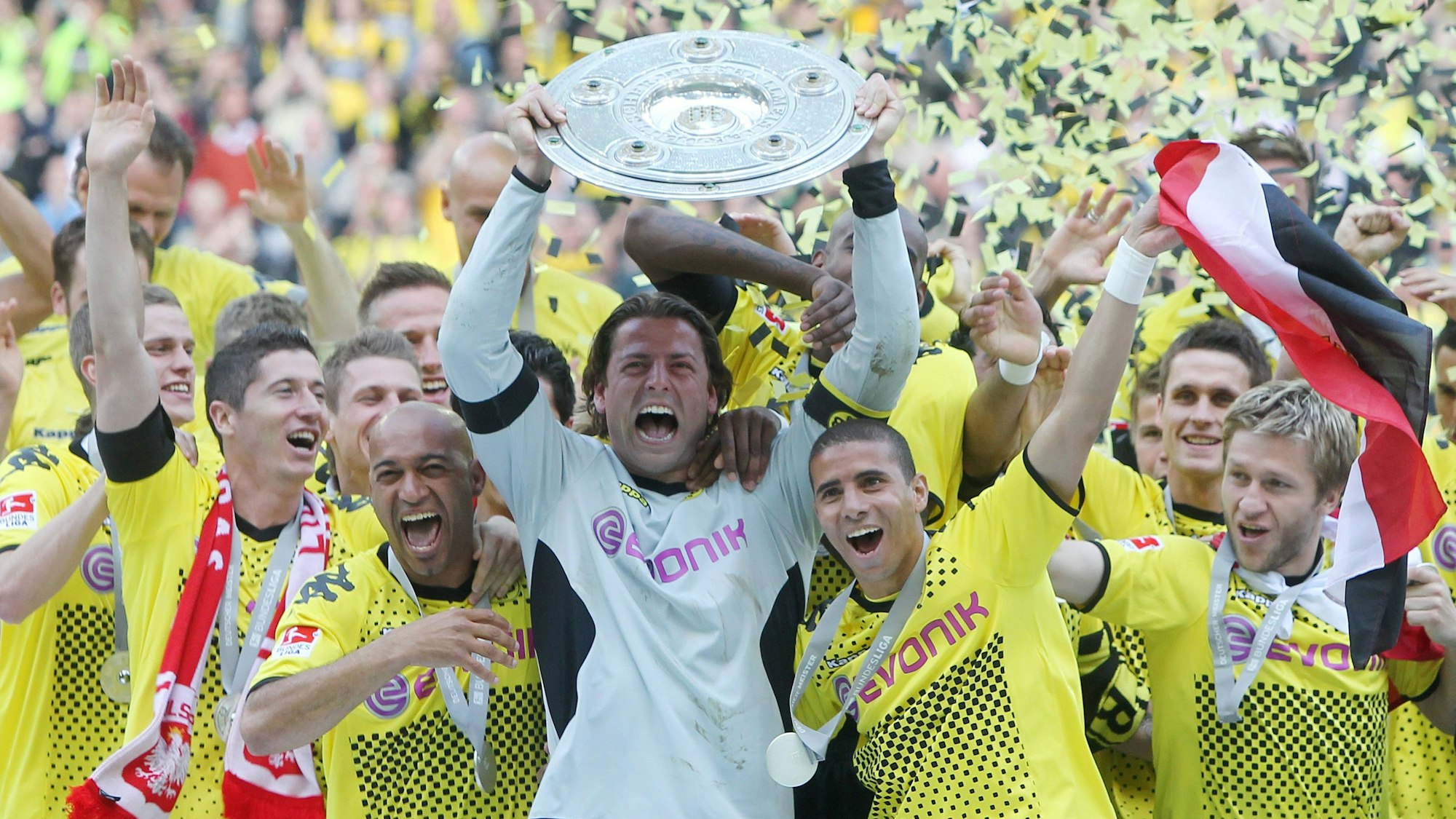 Konnte die Meisterschaft zweimal mit Dortmund gewinnen: Roman Weidenfeller.