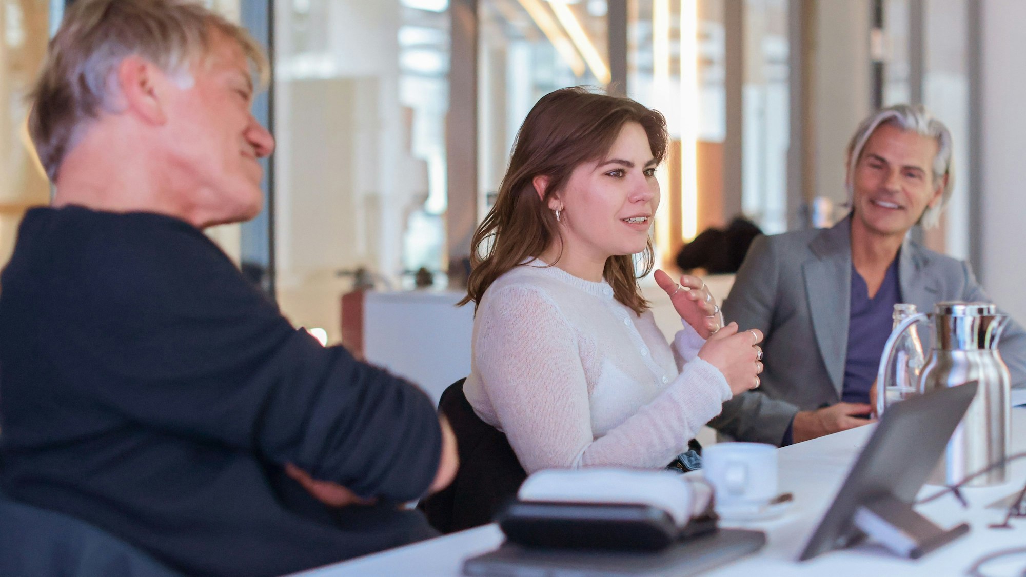 Stefan Charles, Norbert Oberhaus und Paulina Rduch