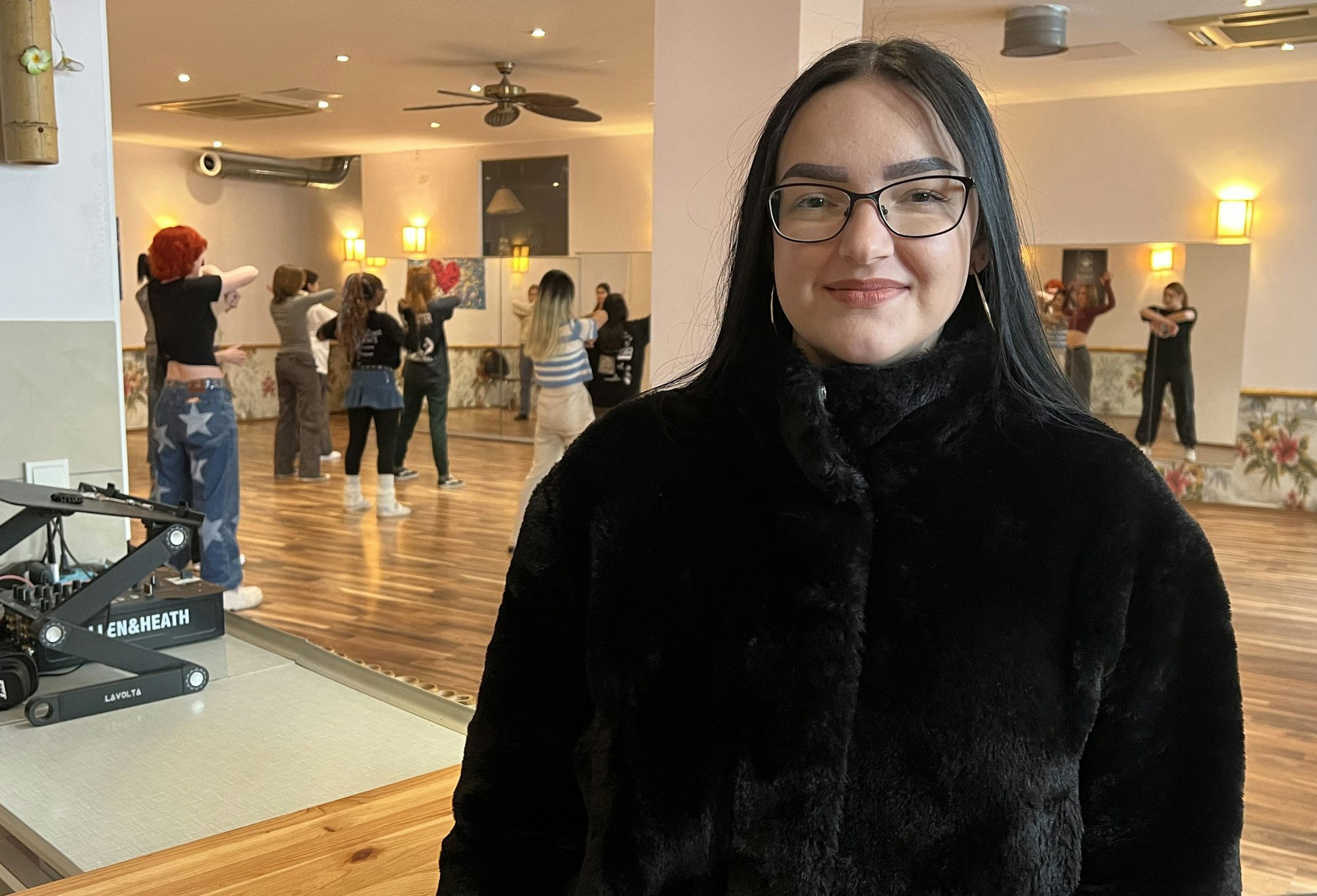 Alexandra Klein, Tanzelehrerin im "Hop Spot" Tanzstudio