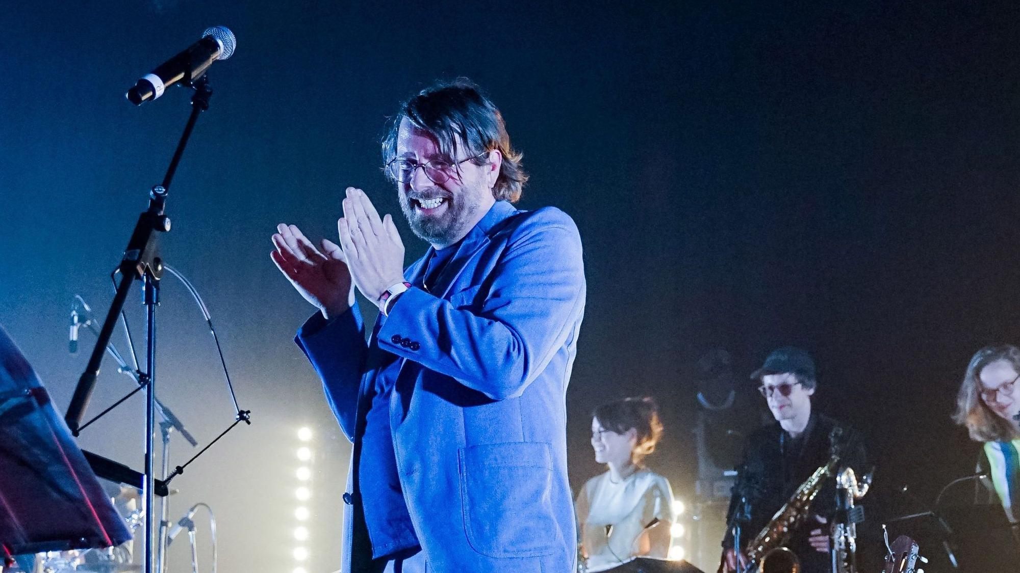 Crucchi Gang, das Das Musikkollektiv u.a. mit Sven Regener, spielt das Eröffnungskonzert der 20. Ausgabe der c/o pop.