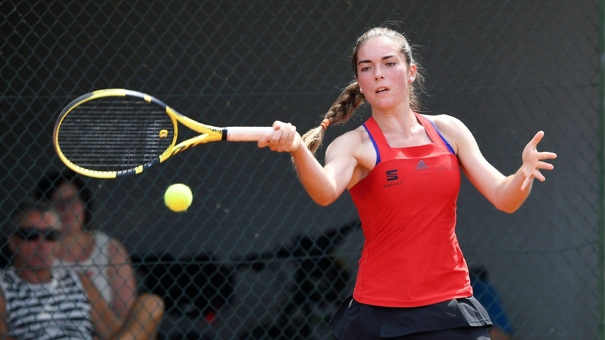 Tennis Frauen ITF Tour AHG BMW Cup Bildechingen 2019 26.07.2019 Eleonora Molinaro (LUX) *** Tennis Women ITF Tour AHG BMW Cup Bildechingen 2019 26 07 2019 Eleonora Molinaro LUX