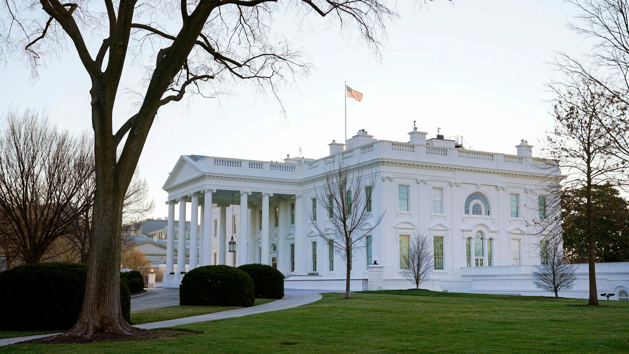 Das Weiße Haus in Washington, USA.